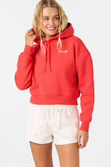 O’Neill Arden Cropped Hoodie | Lava