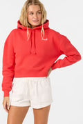 O’Neill Arden Cropped Hoodie | Lava