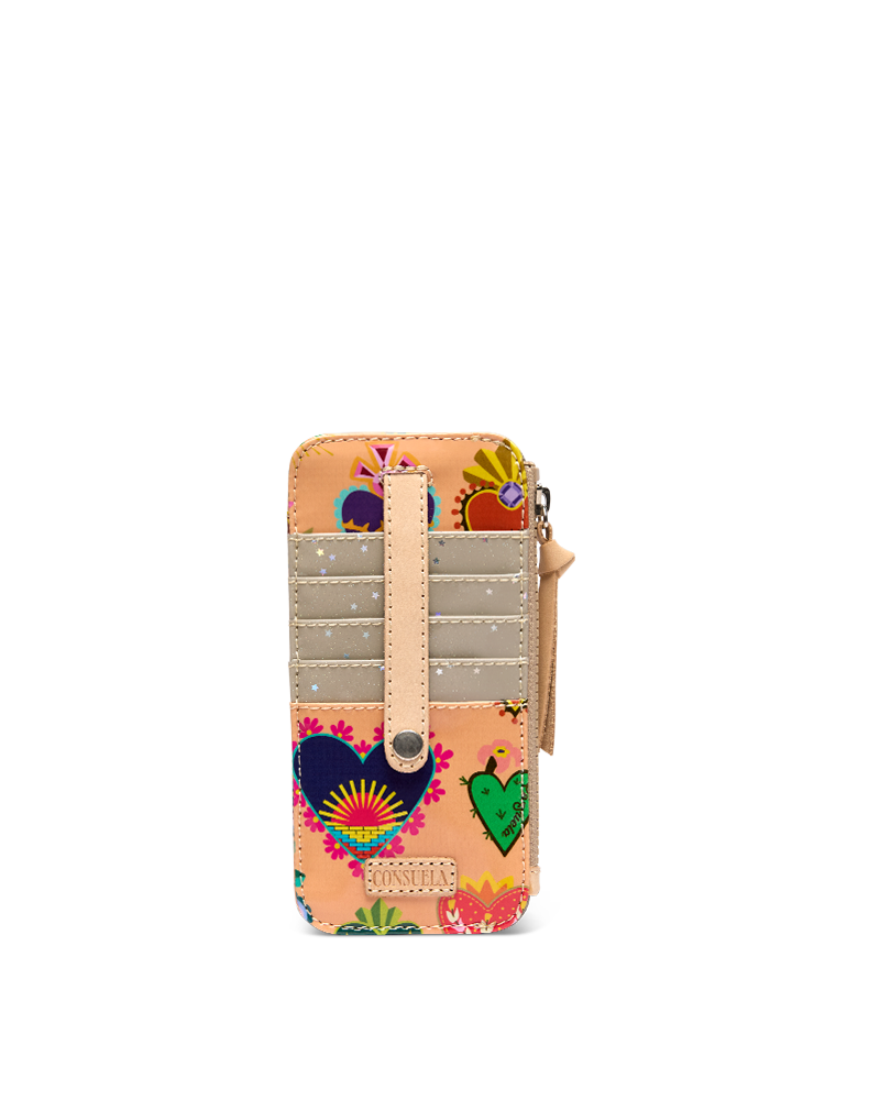 Consuela Card Organizer | Peach