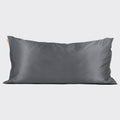 Kitsch King Satin Pillowcase | Charcoal