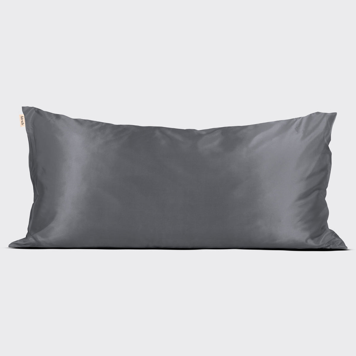 Kitsch King Satin Pillowcase | Charcoal