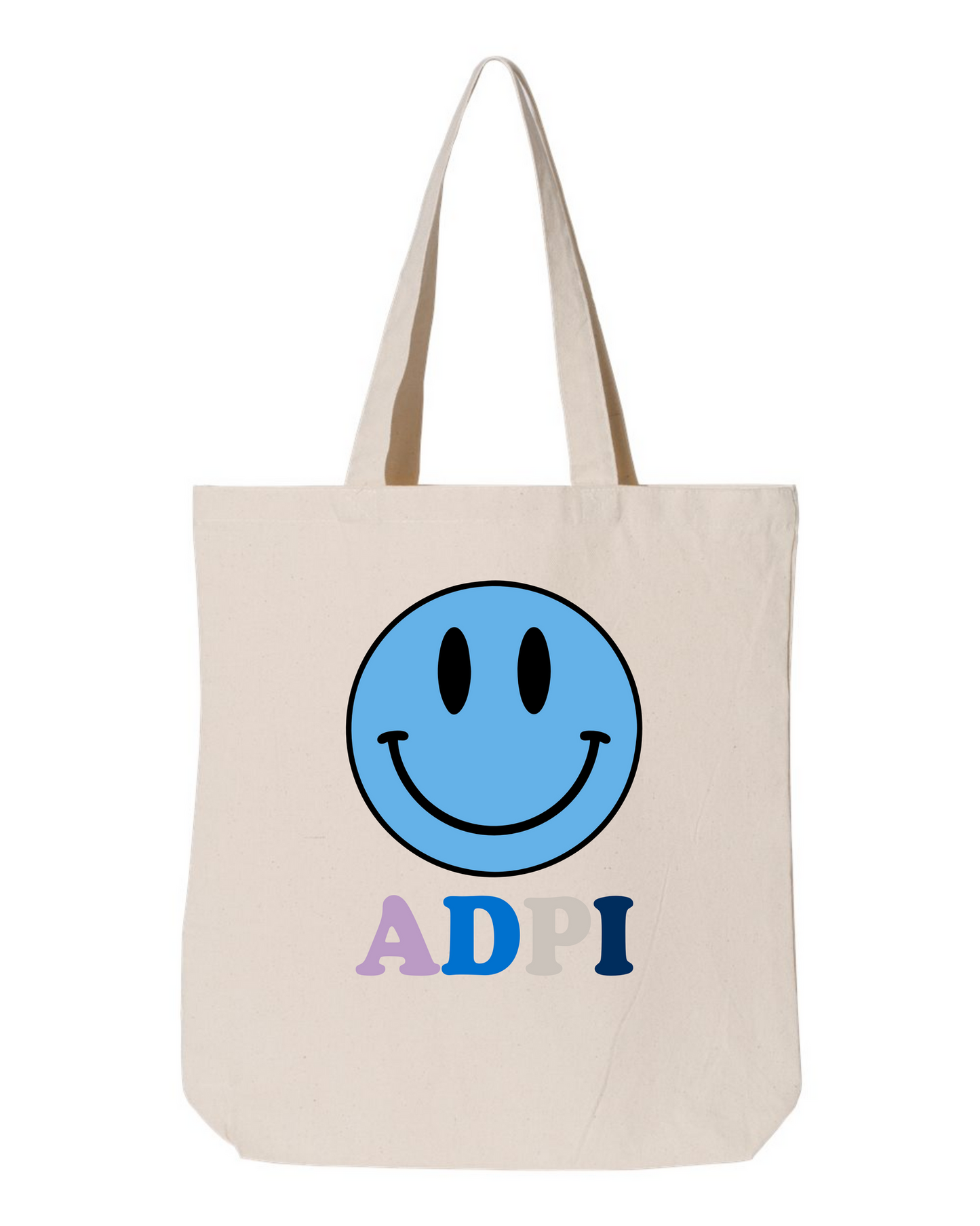 Greek Smiley Tote Bag