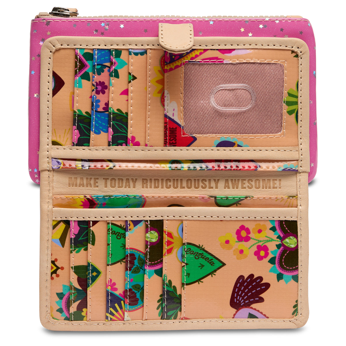 Consuela Slim Wallet | Berry