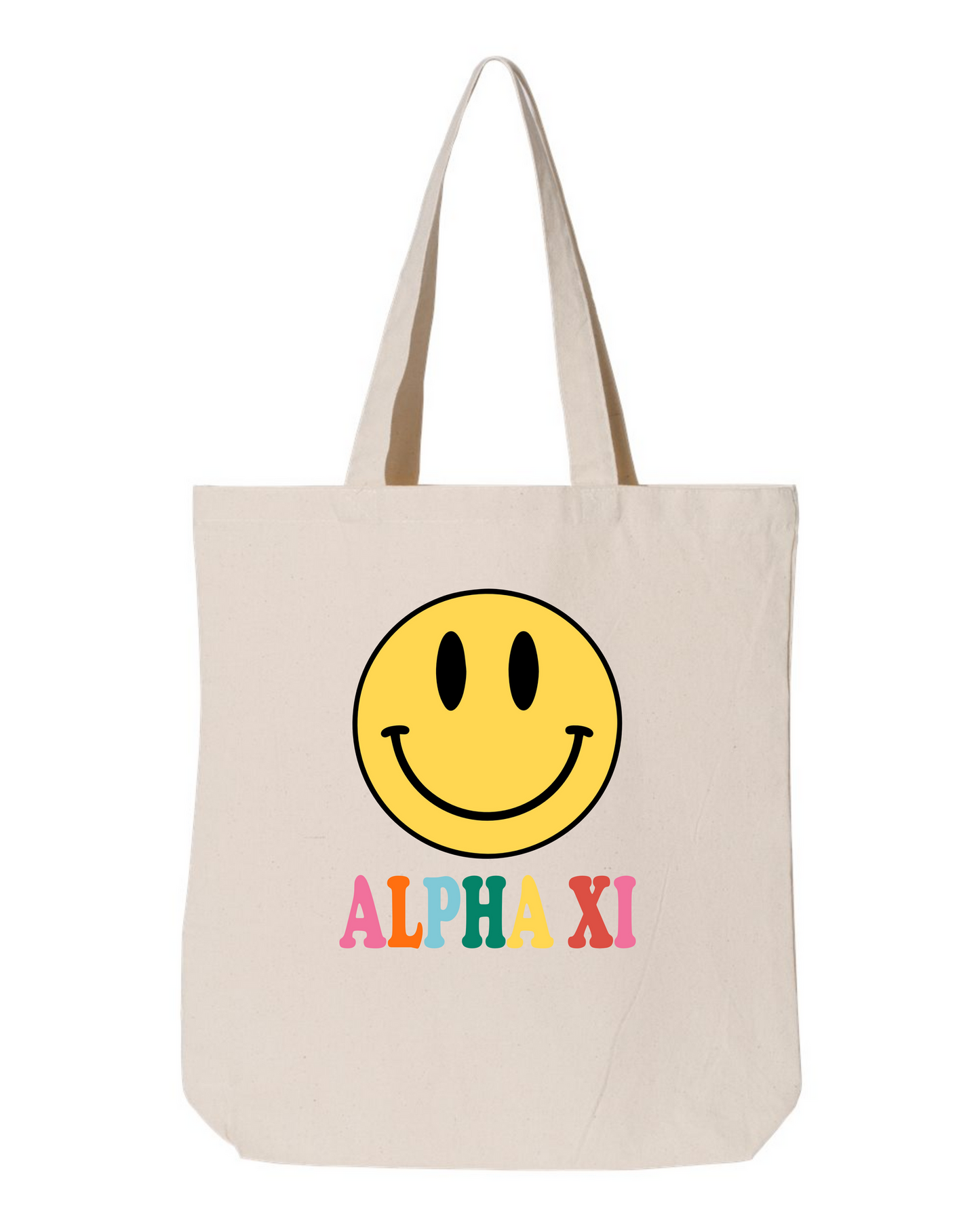 Greek Smiley Tote Bag