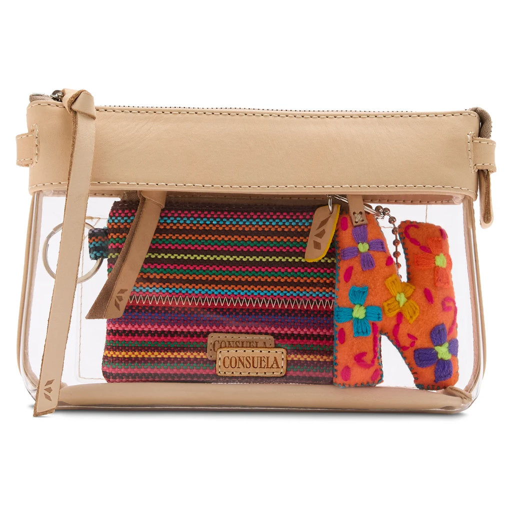Consuela Midtown Crossbody | Clear Diego