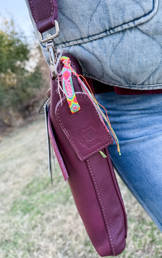 Consuela Plum Tour Crossbody