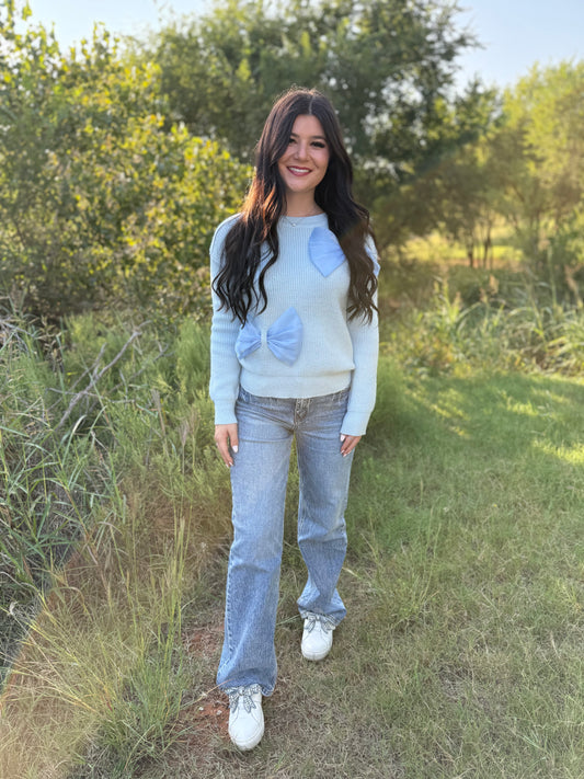 Blue Elliana Sweater