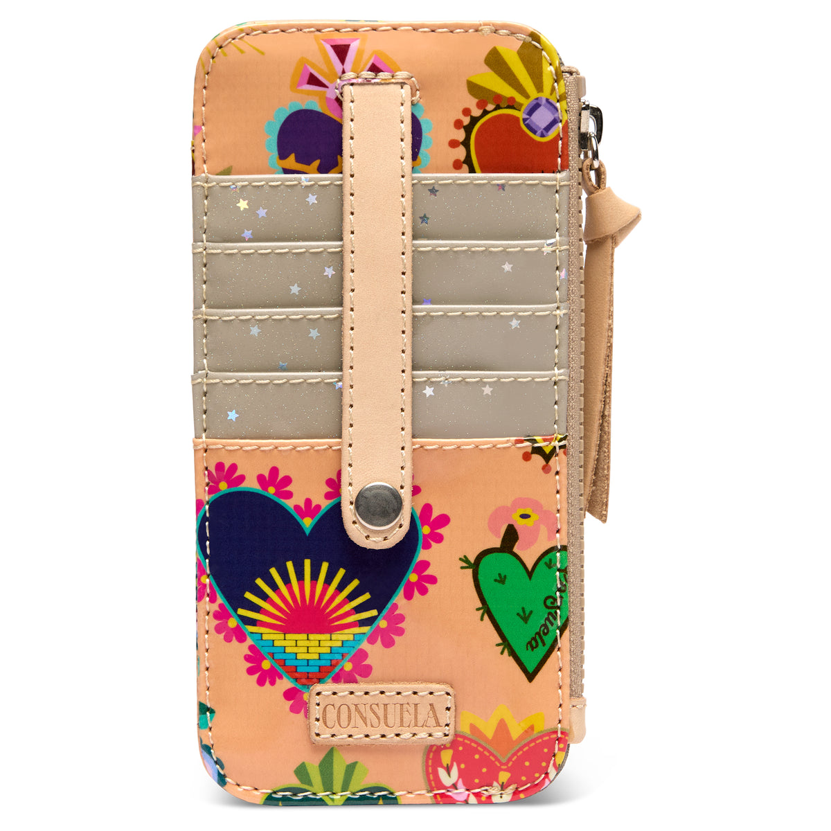 Consuela Card Organizer | Peach