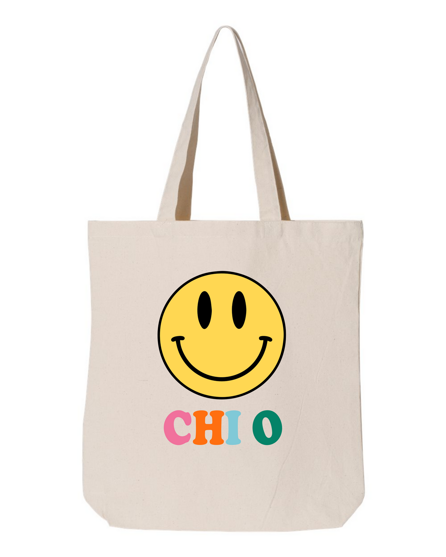 Greek Smiley Tote Bag