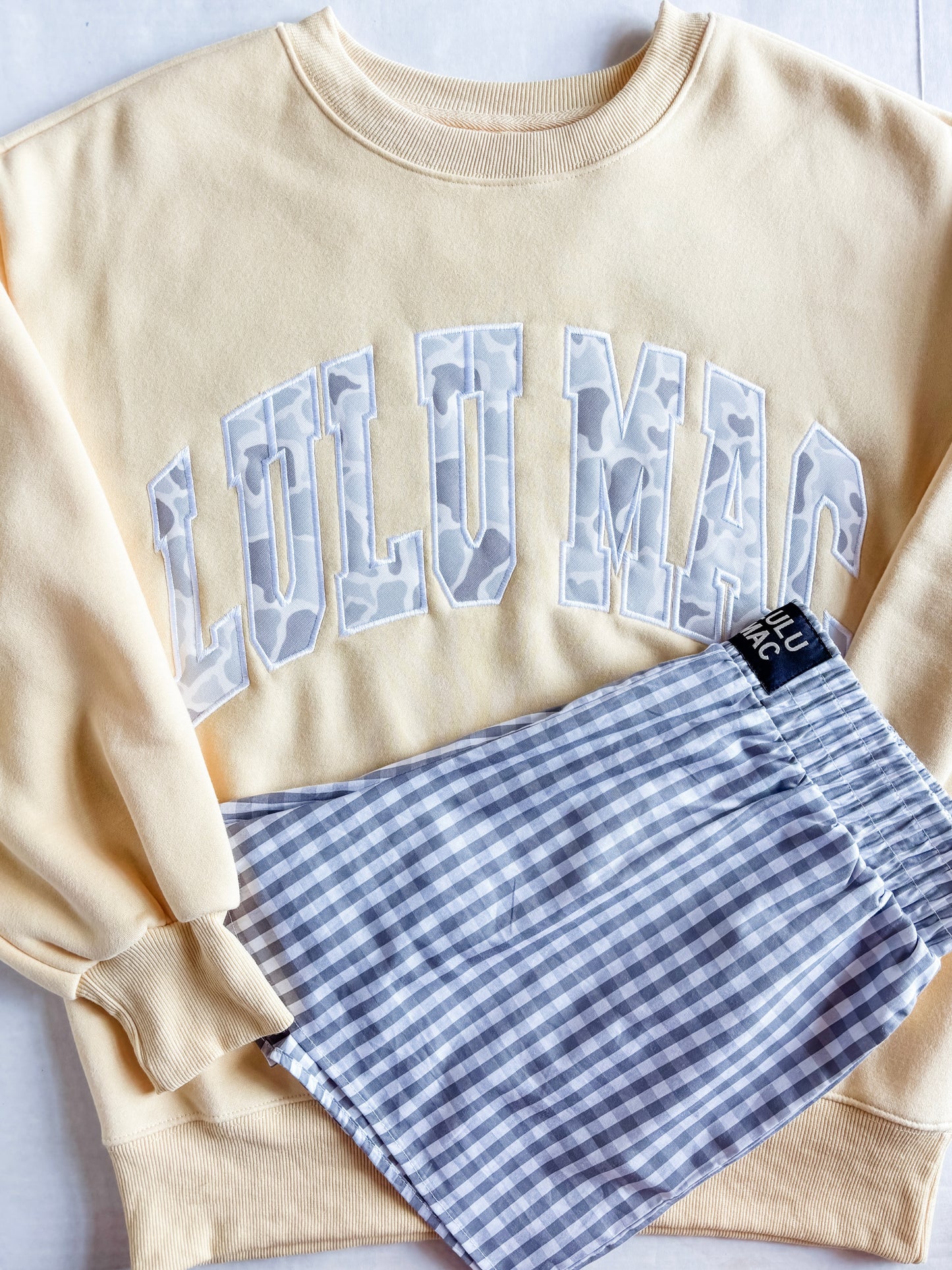 Lulu Mac Camo Butter Sweatshirt