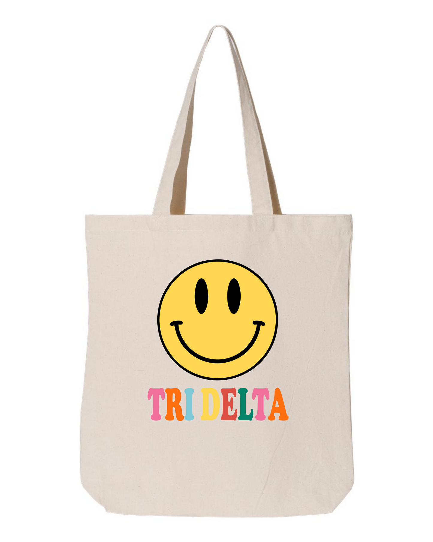 Greek Smiley Tote Bag