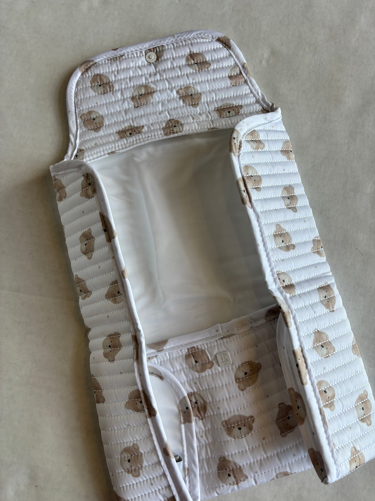 TRVL Quilted Changing Mat | Teddy Bear