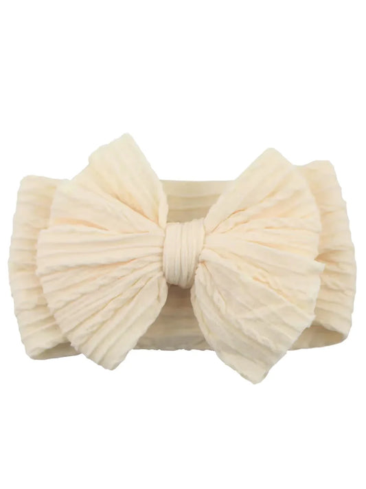 Cable Bow- Cream