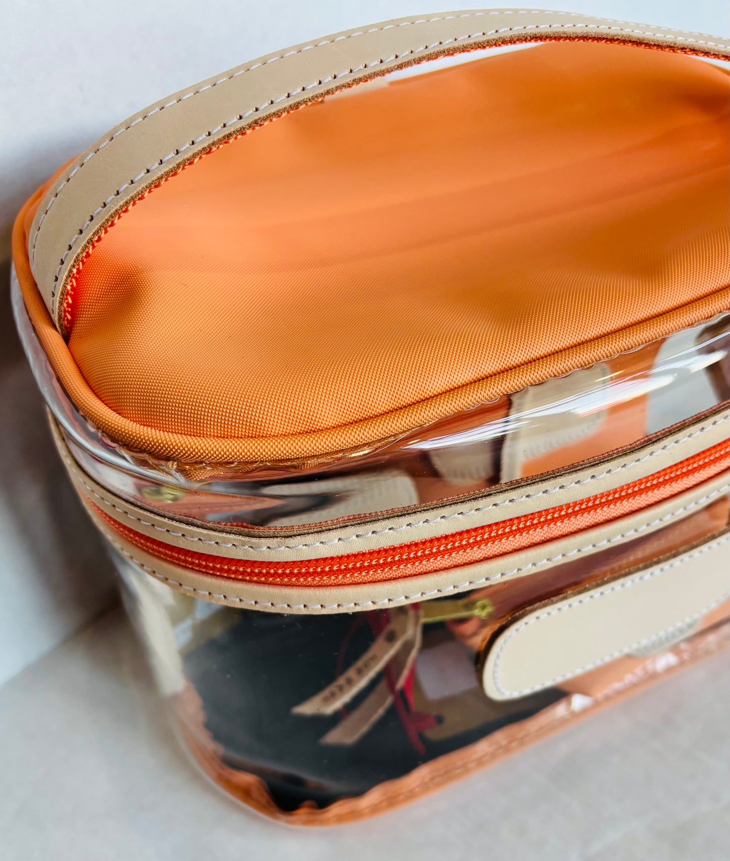 Jon Hart Clear Makeup Case