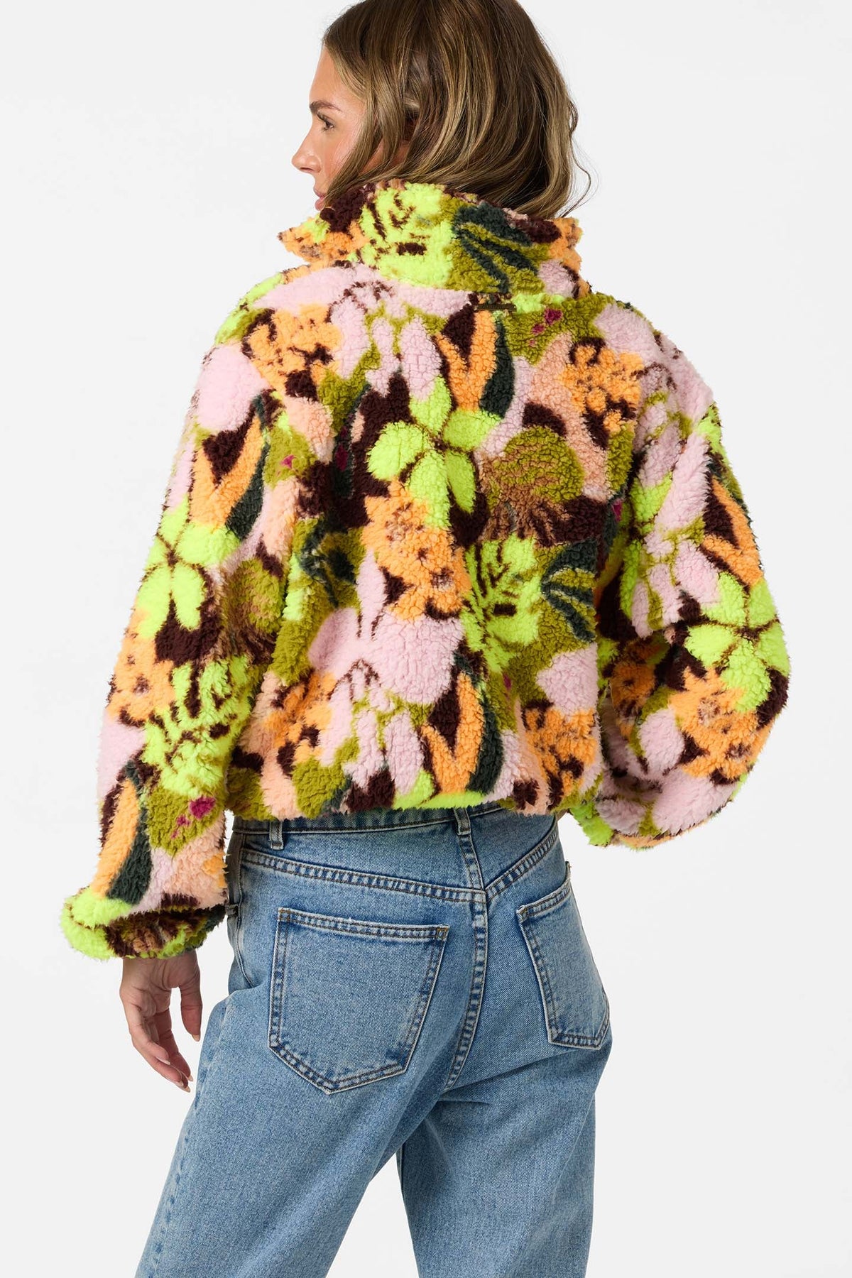 Kacey High Pile | Chartreuse