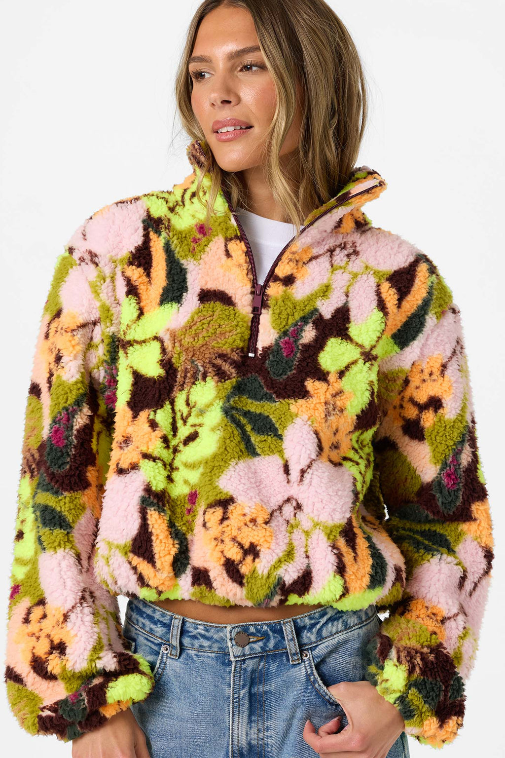 Kacey High Pile | Chartreuse