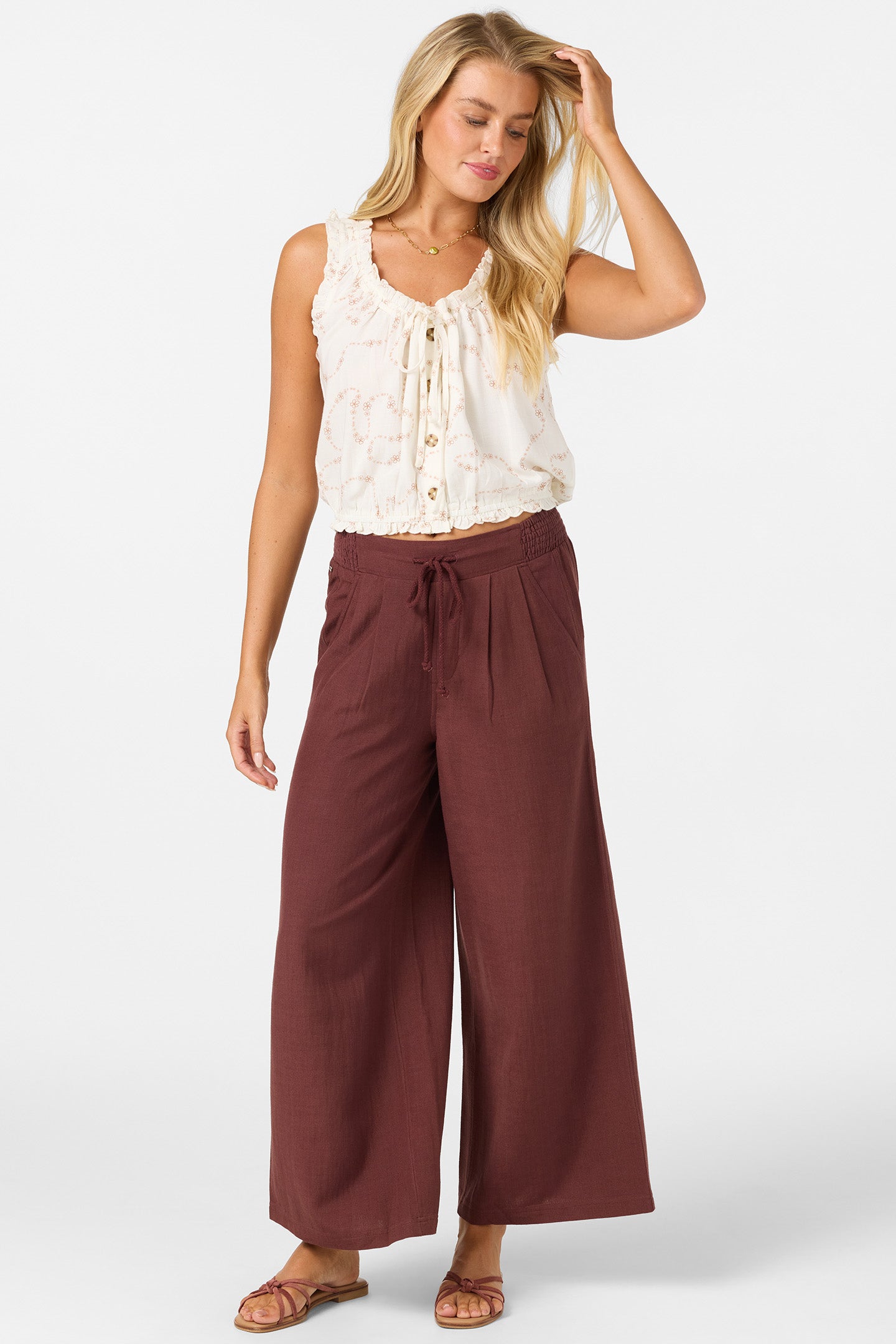 O’Neill Louise Swirl Stitch Tank | Tofu