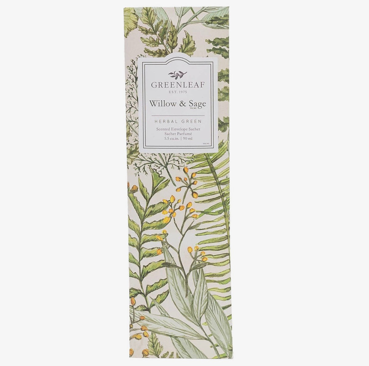 Greenleaf Slim Sachet | Willow & Sage