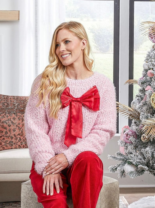 Simply Southern Pink Aurora Sweater