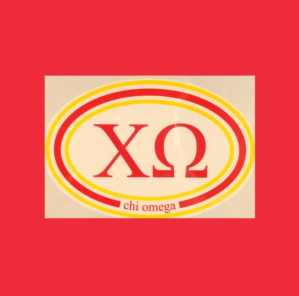 Greek Bumper Sticker