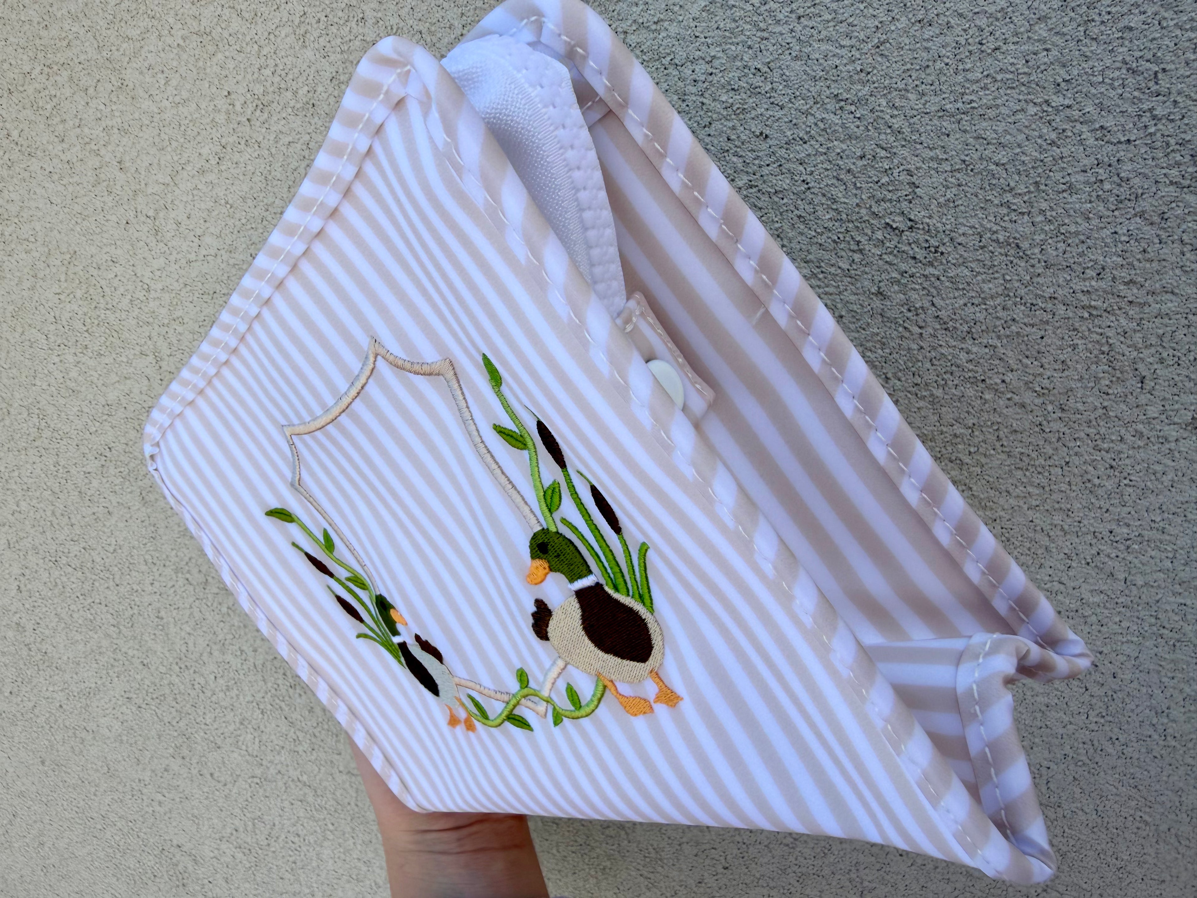 TRVL Design Roadie Medium Zip Pouch | Pimlico Duck Sand