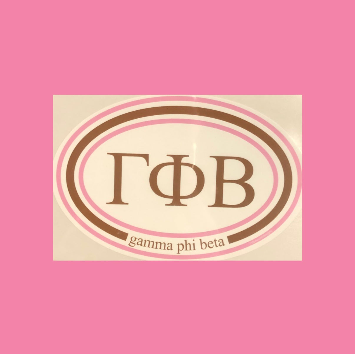 Greek Bumper Sticker