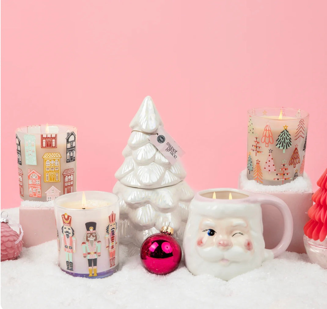 Sweet Grace Christmas Tree Candle