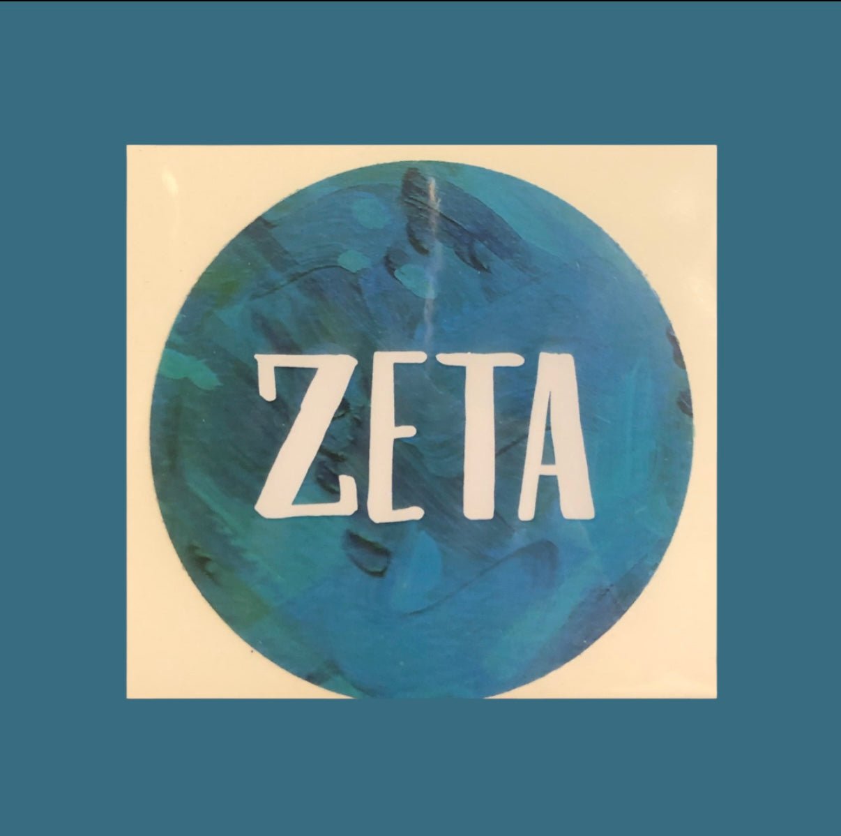 Greek Abstract Sticker
