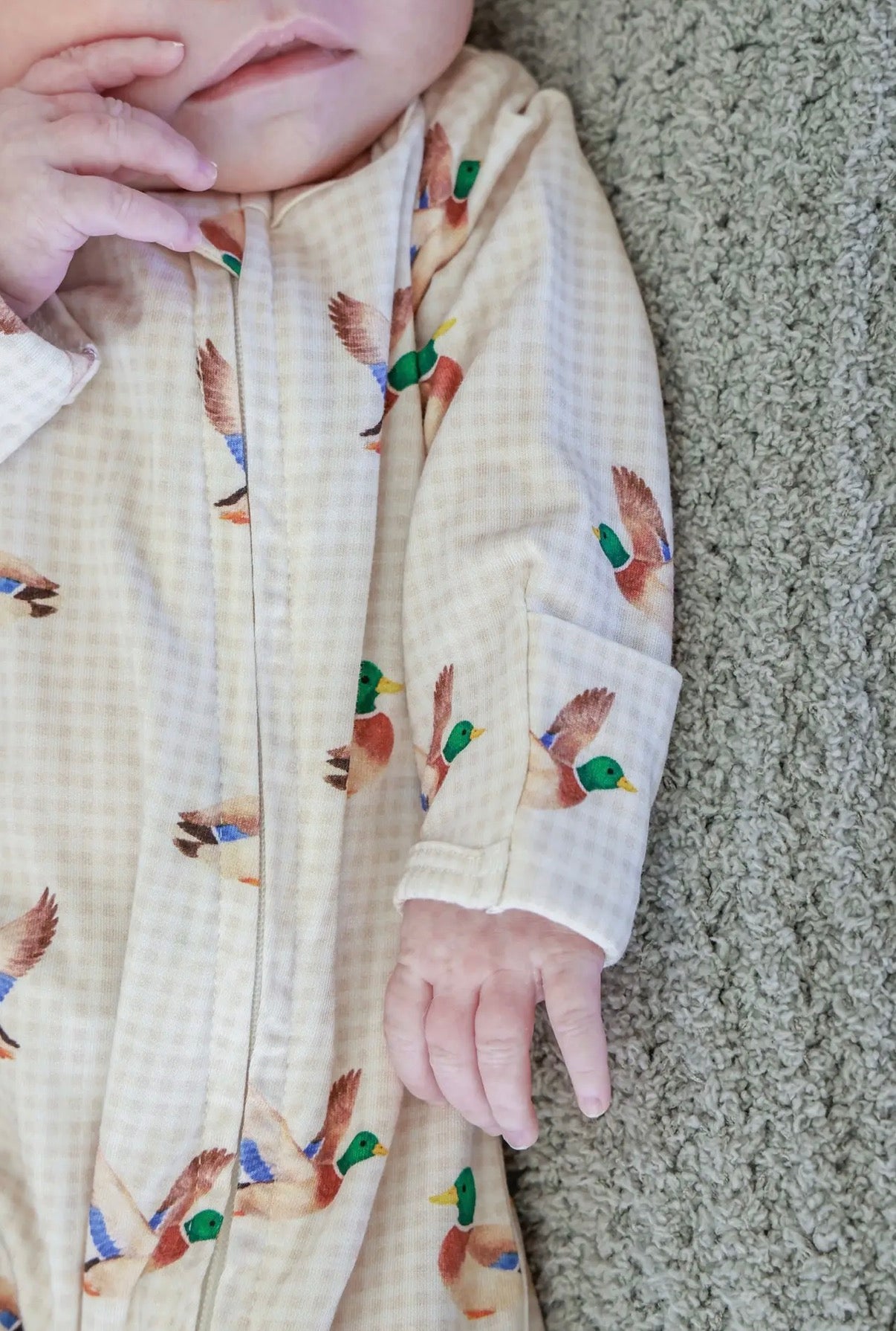 Bamboo Zipper Footie | Little Mallard