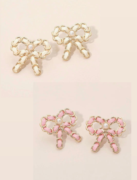 Allesandra Bow Earrings