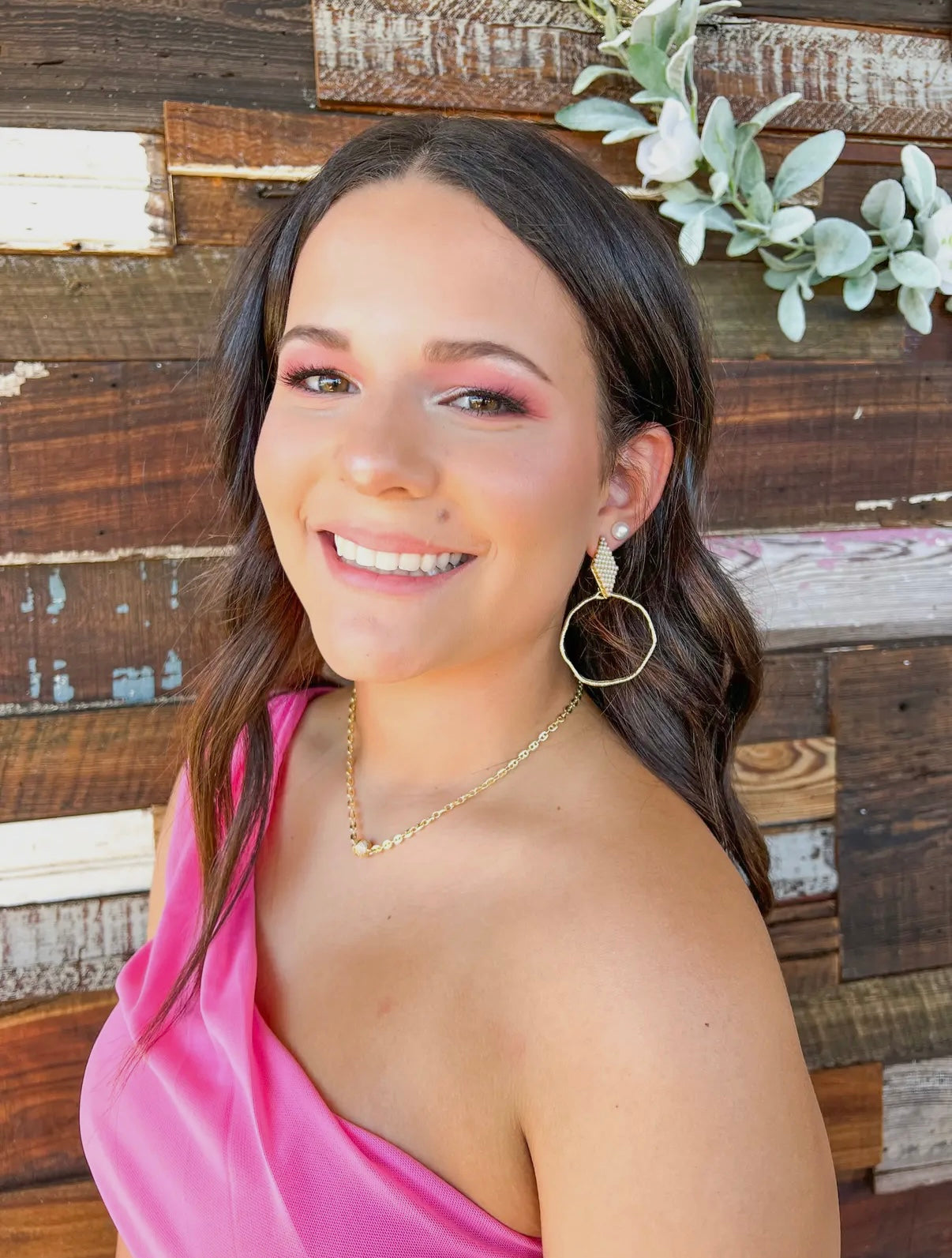 Taylor Shaye Callie Hoops Pearl