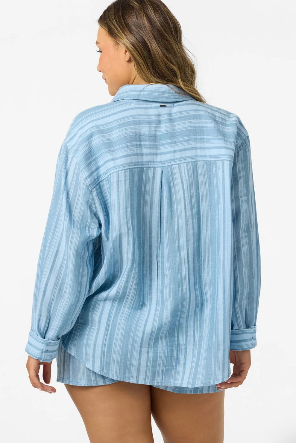 O’Neill Leni Waves Stripe Relaxed Long Sleeve Top