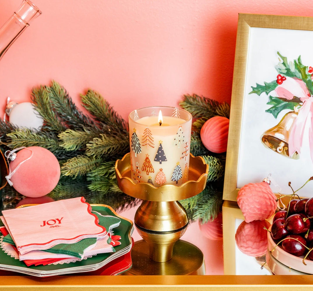 Sweet Grace Christmas Tree Candle