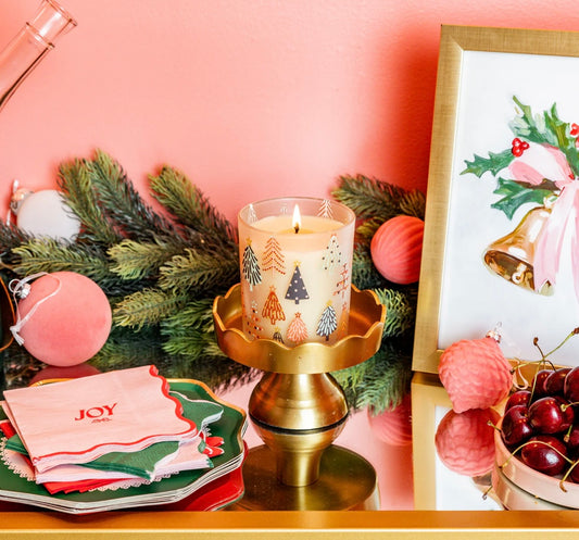 Sweet Grace Christmas Tree Candle