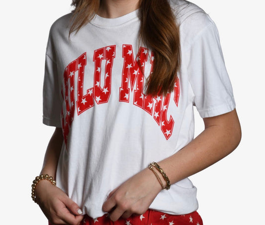 Lulu Mac Tee | Red Stars
