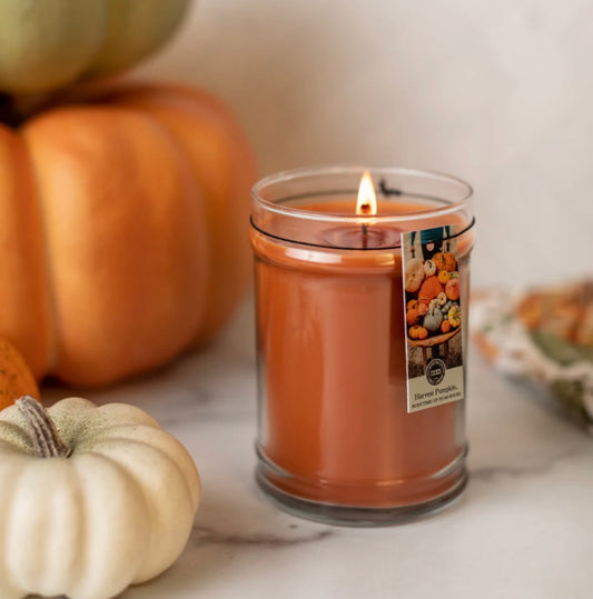 Harvest Pumpkin 18oz Large Jar Candle