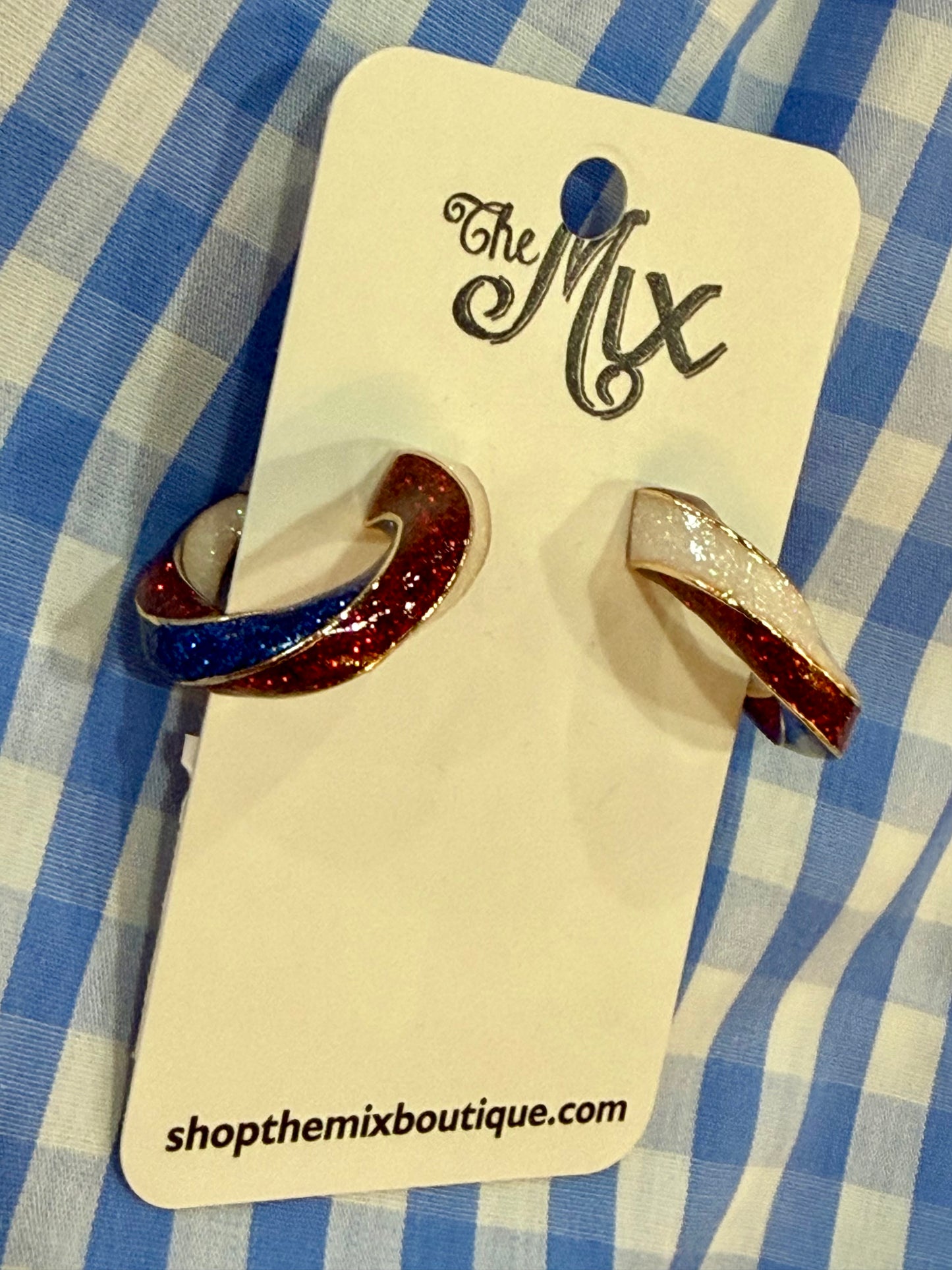 Lady Liberty Hoops