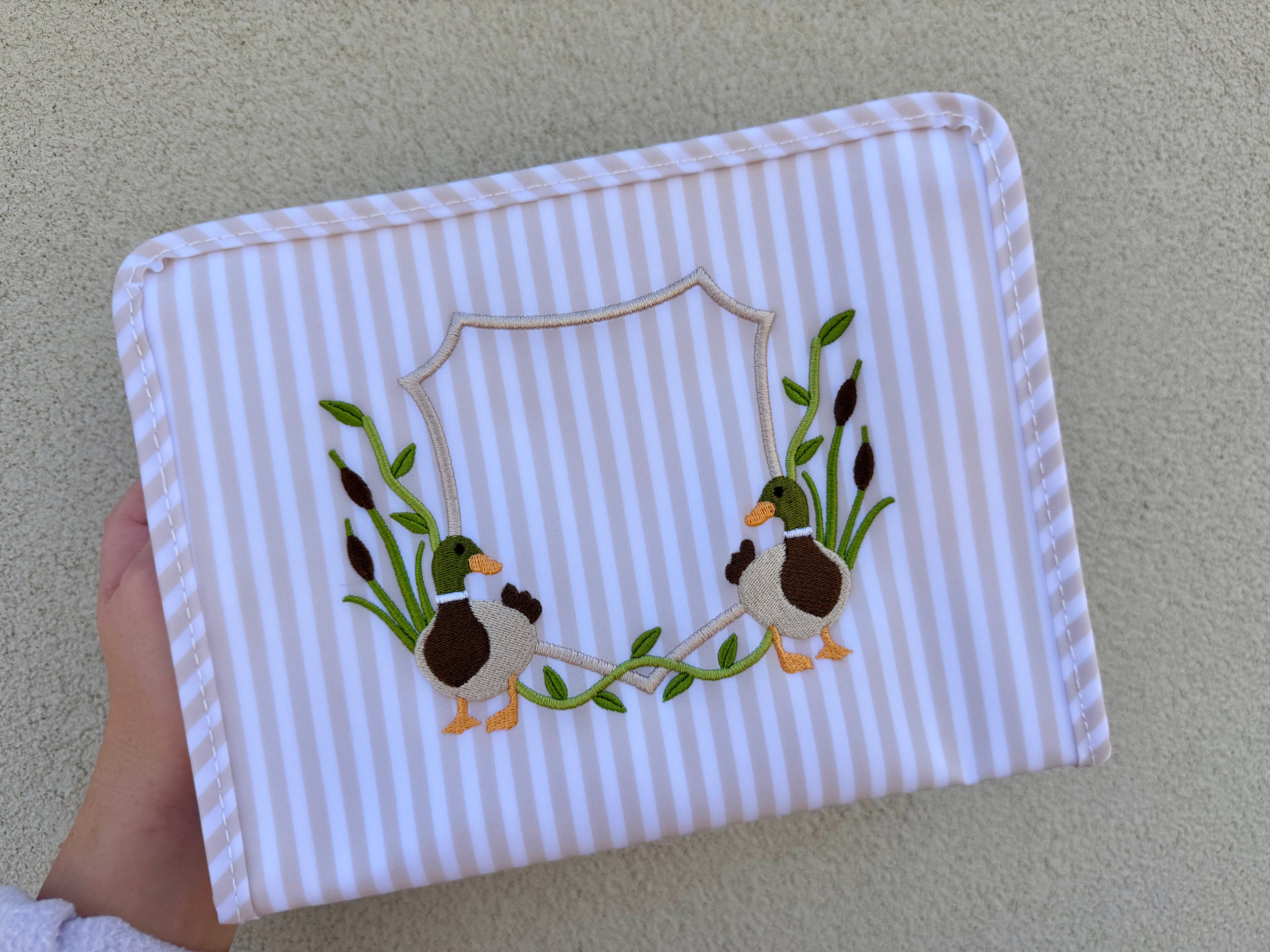 TRVL Design Roadie Medium Zip Pouch | Pimlico Duck Sand