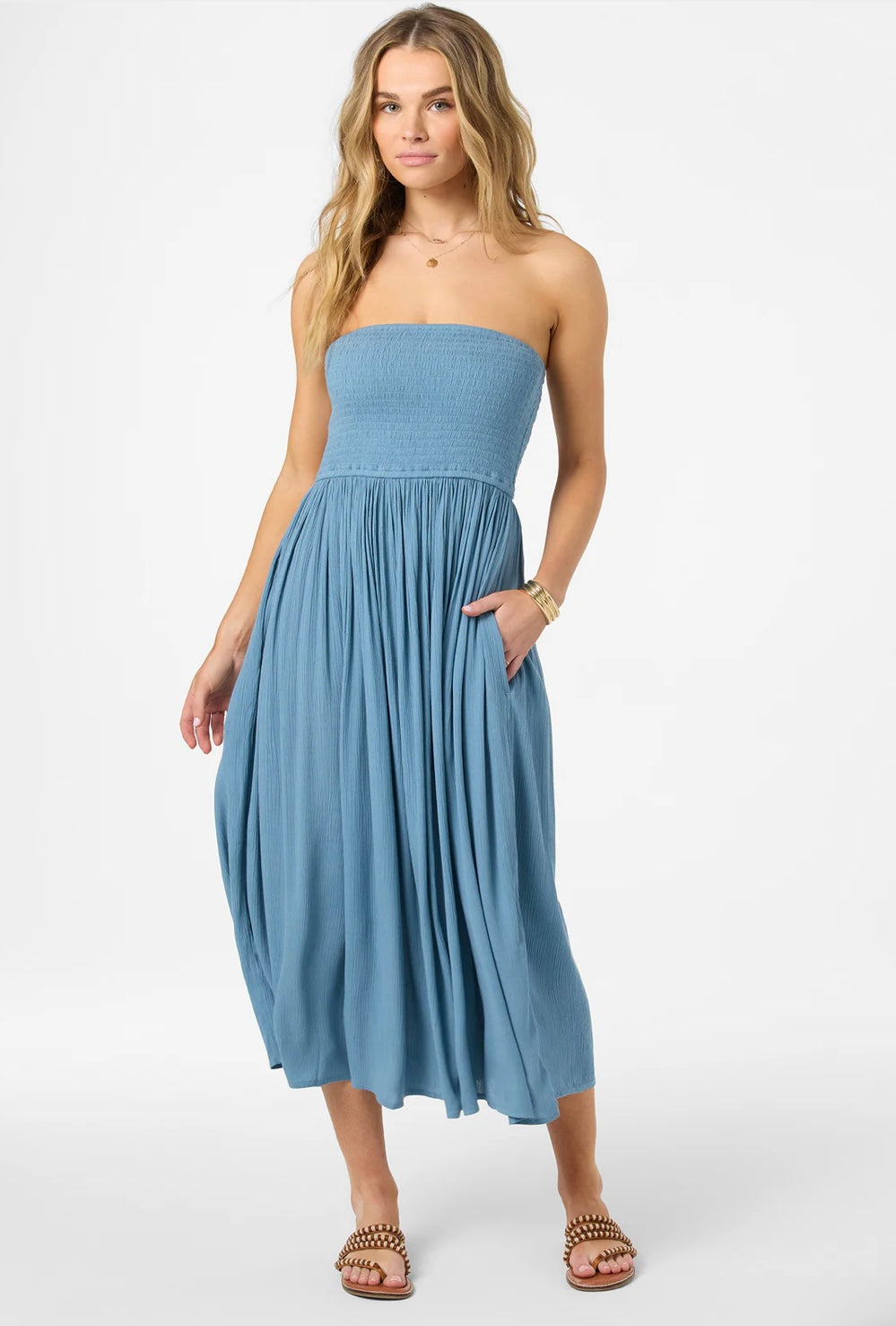 O’Neill Piper Midi Dress | Provincial Blue