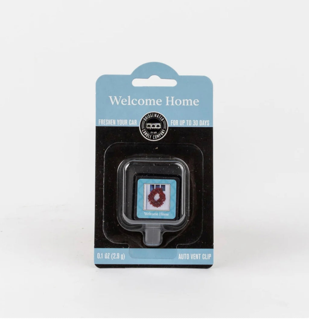Bridgewater Auto Vent Clip | Welcome Home