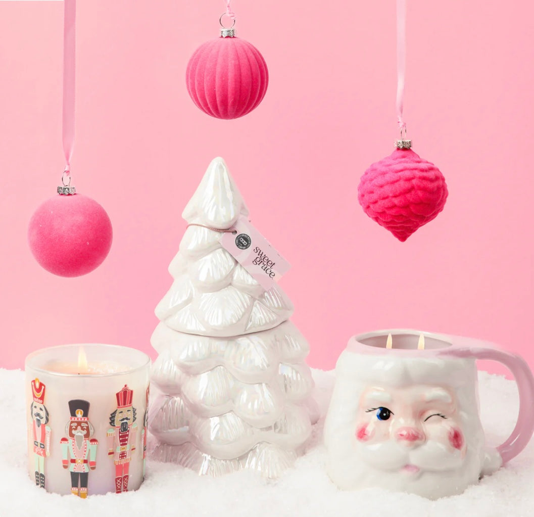 Sweet Grace Christmas Nutcracker Candle