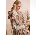 Crisp Air & Mocha Button Down