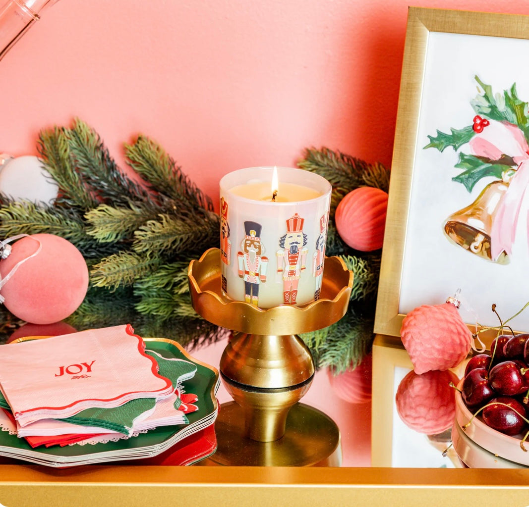 Sweet Grace Christmas Nutcracker Candle
