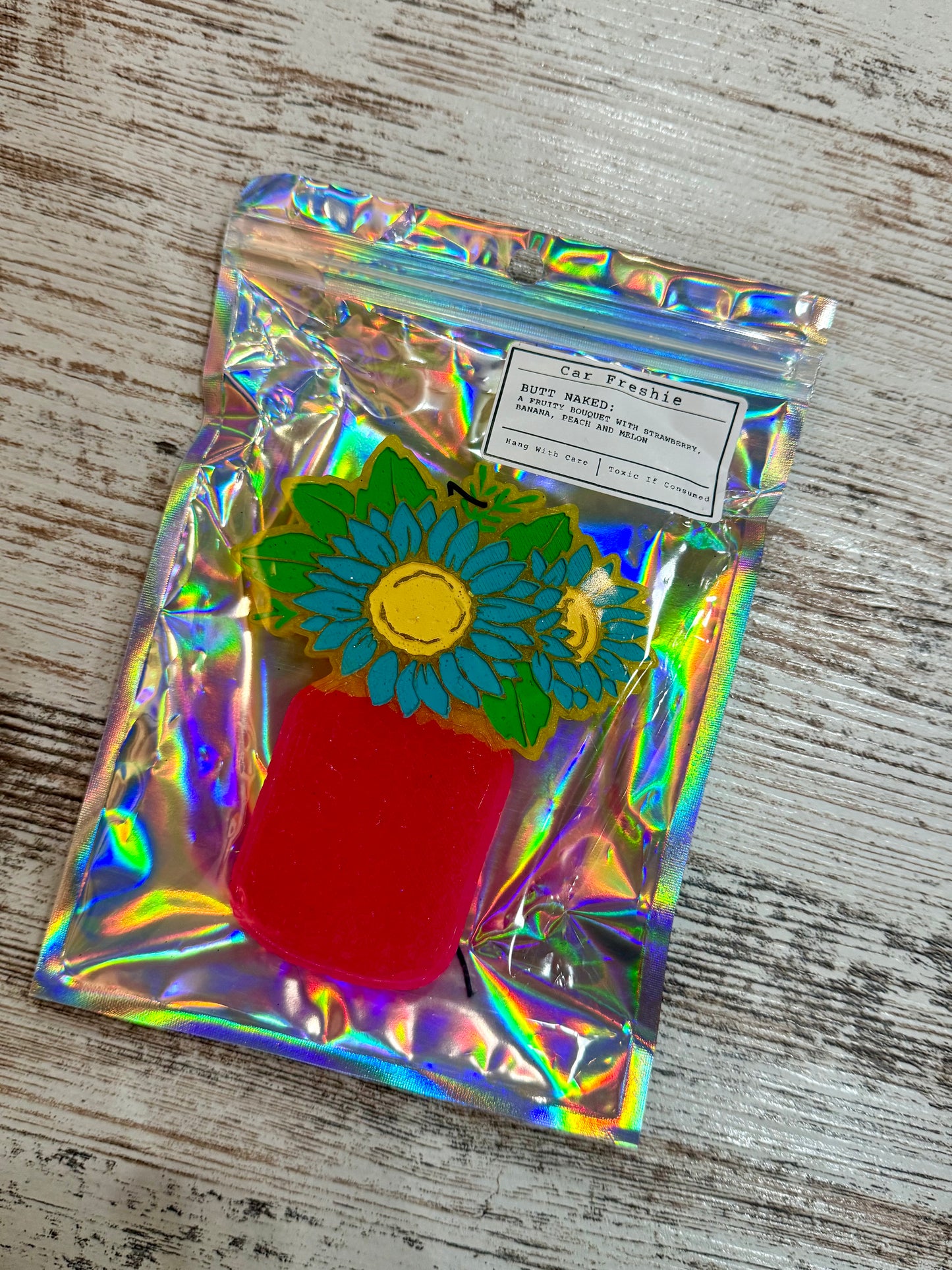 Car Freshie Butt Naked Bouquet