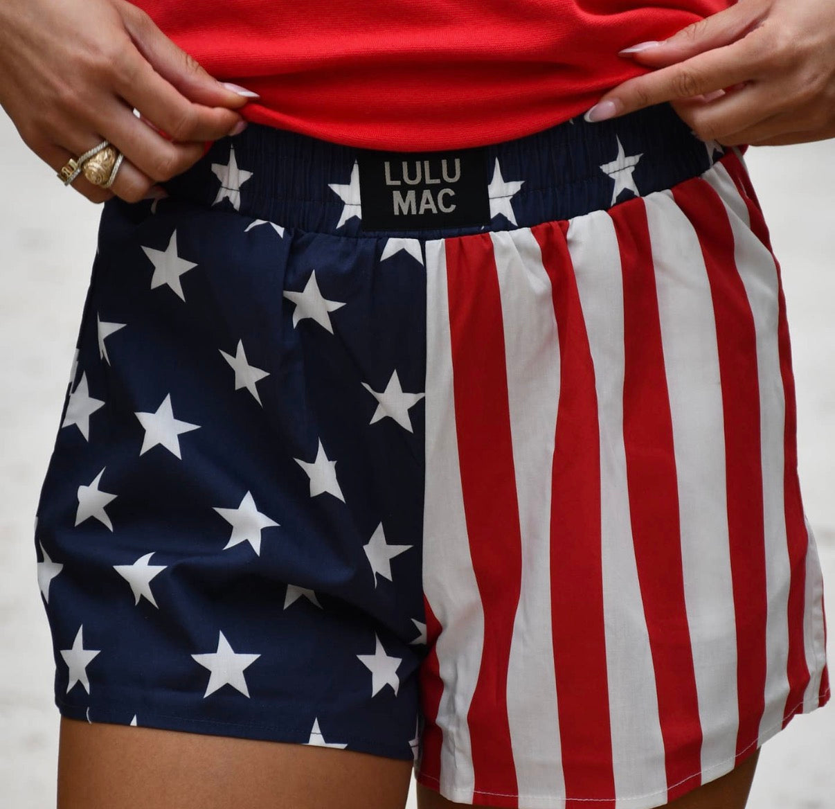 Lulu Mac Boxers | American Flag