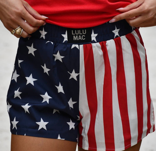 Lulu Mac Boxers | American Flag