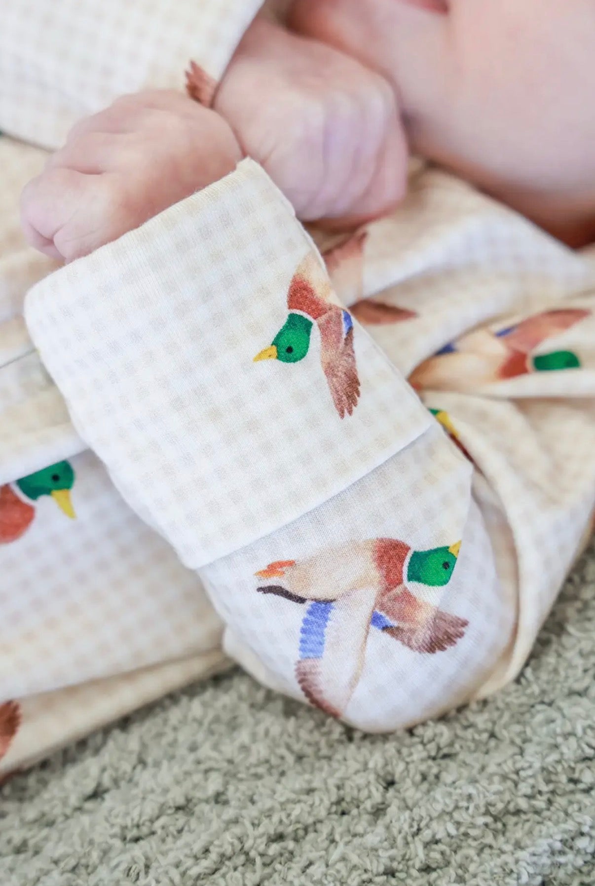 Bamboo Zipper Footie | Little Mallard