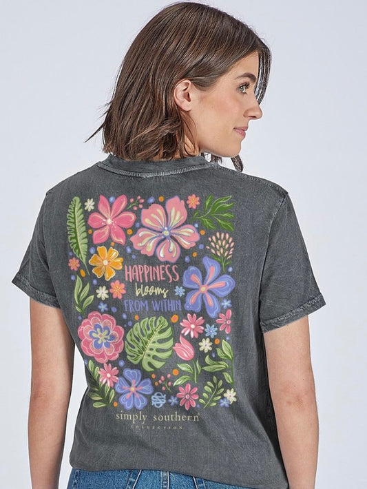 Happiness Blooms From Within Tee