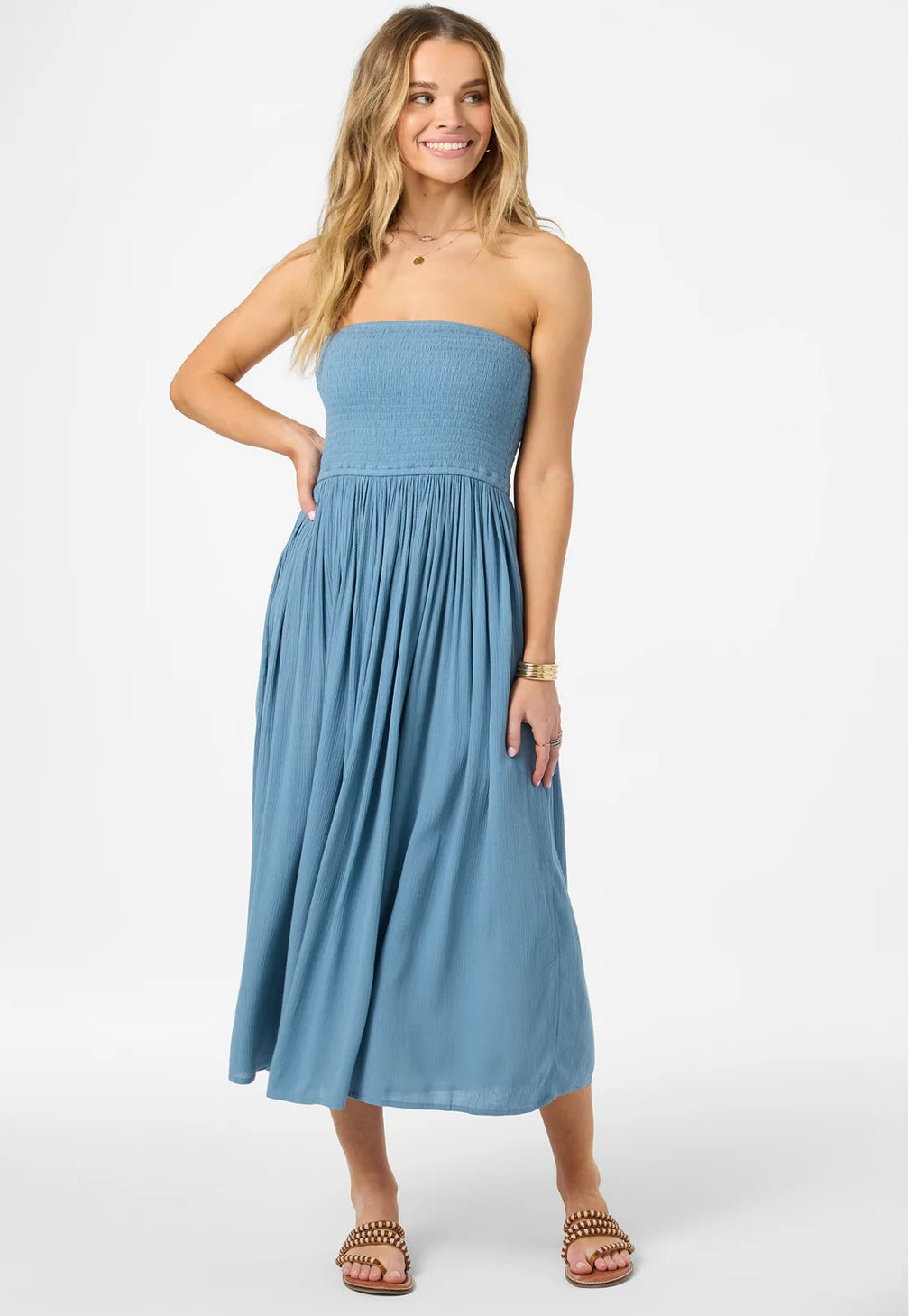 O’Neill Piper Midi Dress | Provincial Blue