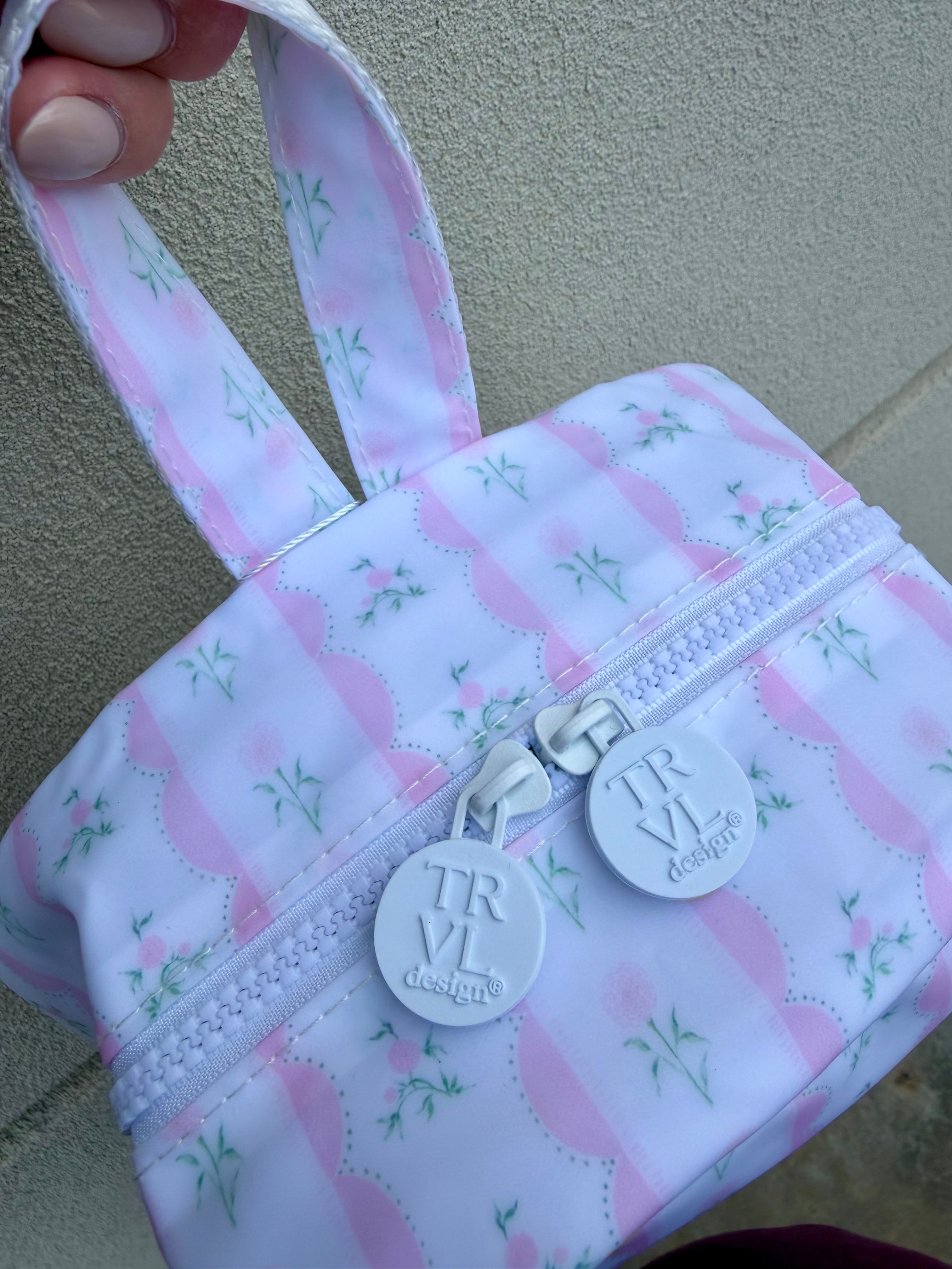 TRVL Design Mini Backer | Ribbon Floral Pink